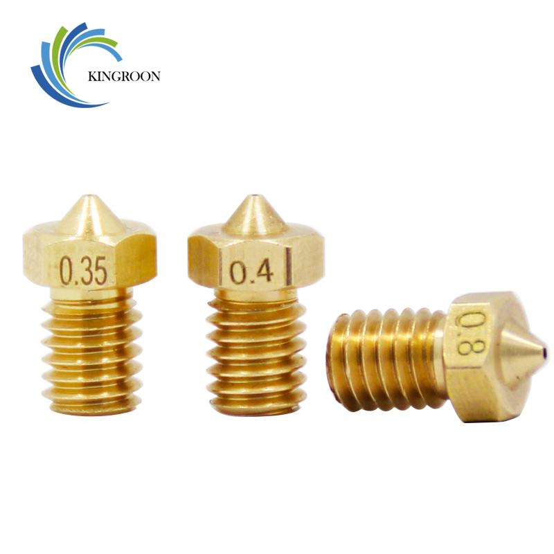 Direct Drive Extruder - 5pcs/lot V5 V6 Nozzle 0.2 0.25