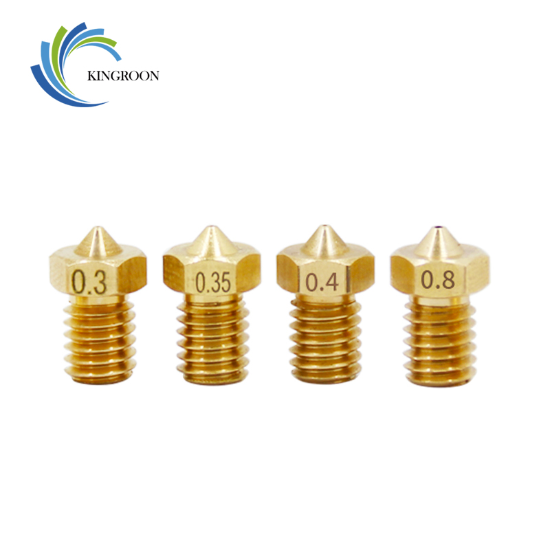 5pcs/lot V5 V6 Nozzle 0.2 0.25 - Direct Drive Extruder recension och pris