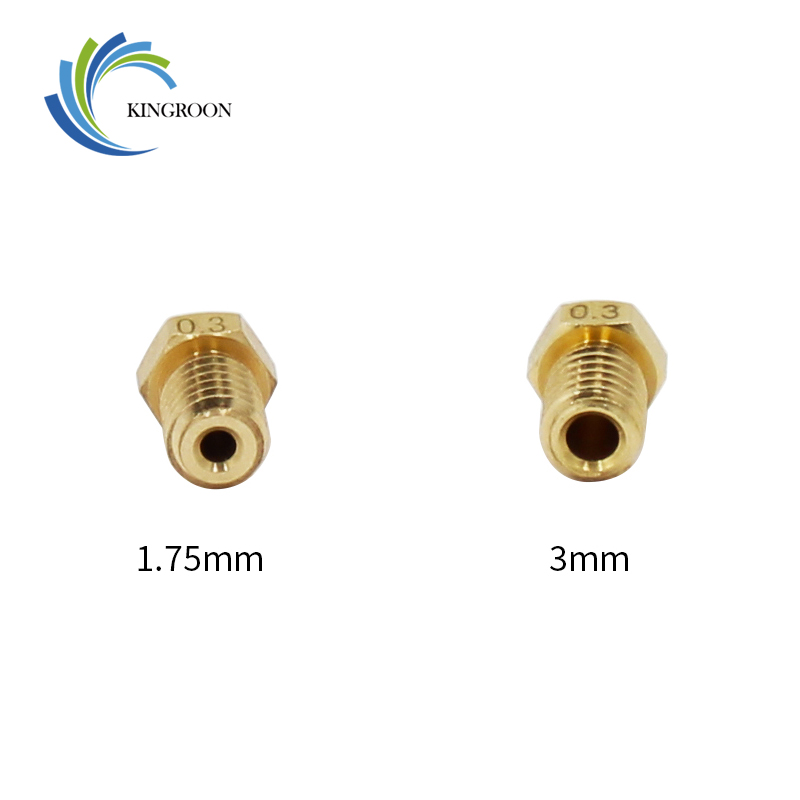 5pcs/lot V5 V6 Nozzle 0.2 0.25 - Direct Drive Extruder recension och pris