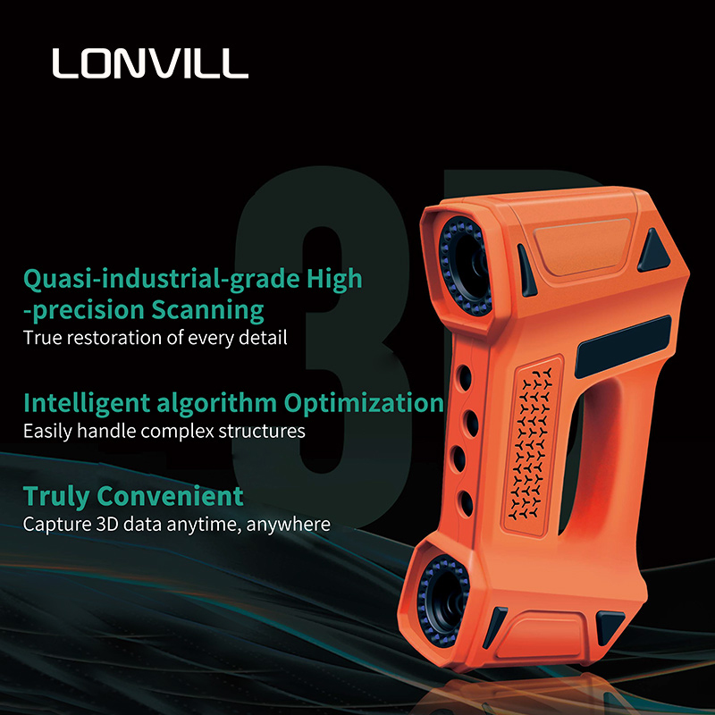 LONVILL Handheld 3D Scanning T - Handheld 3D Scanner High Precision recension och pris