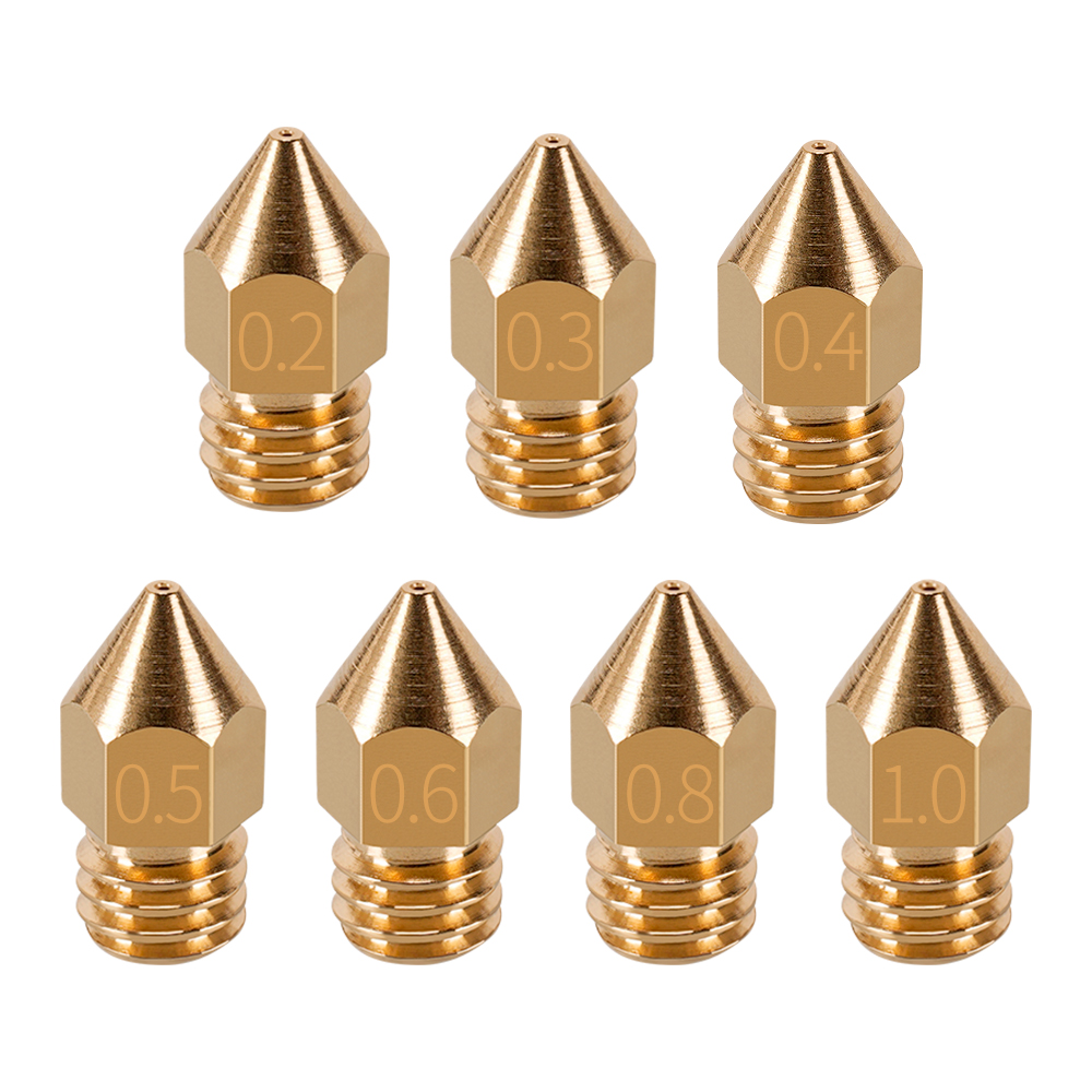 MK7 MK8 Nozzle 0.4mm 0.3mm 0.2 - Direct Drive Extruder recension och pris