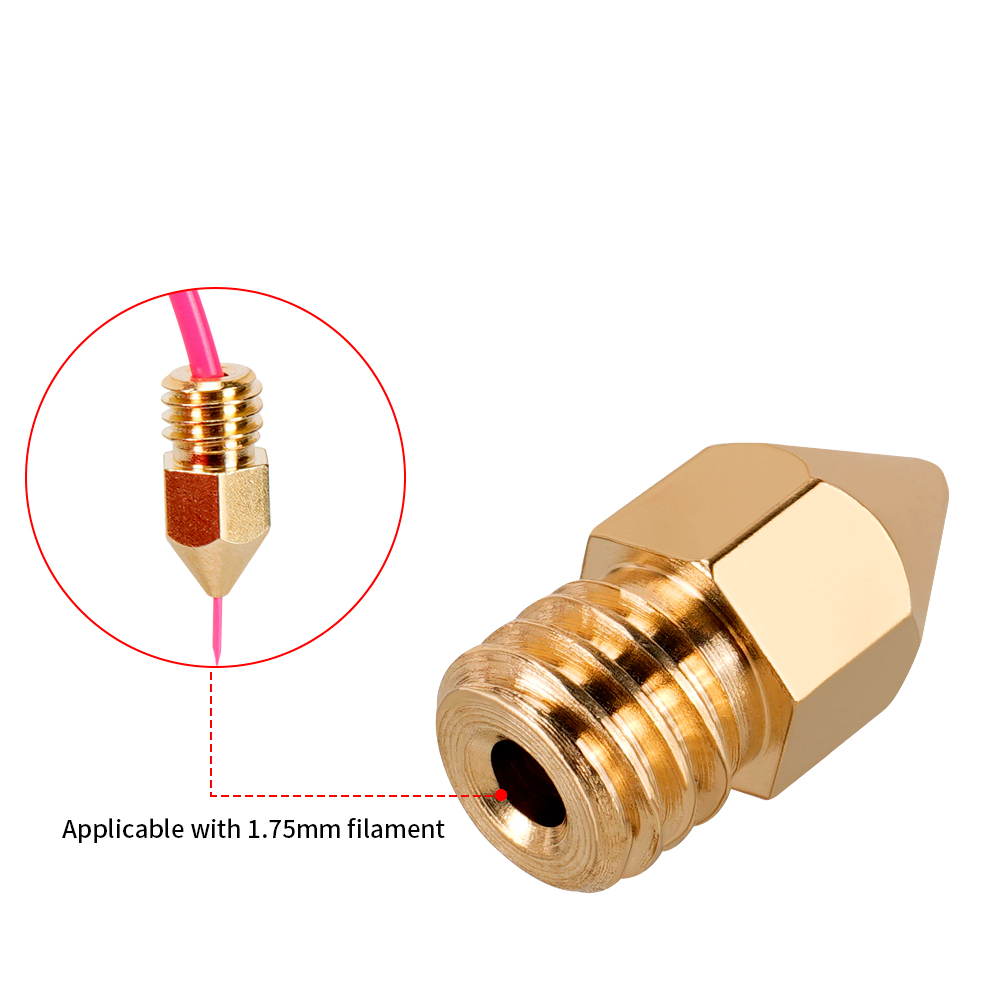 MK7 MK8 Nozzle 0.4mm 0.3mm 0.2 - Direct Drive Extruder recension och pris