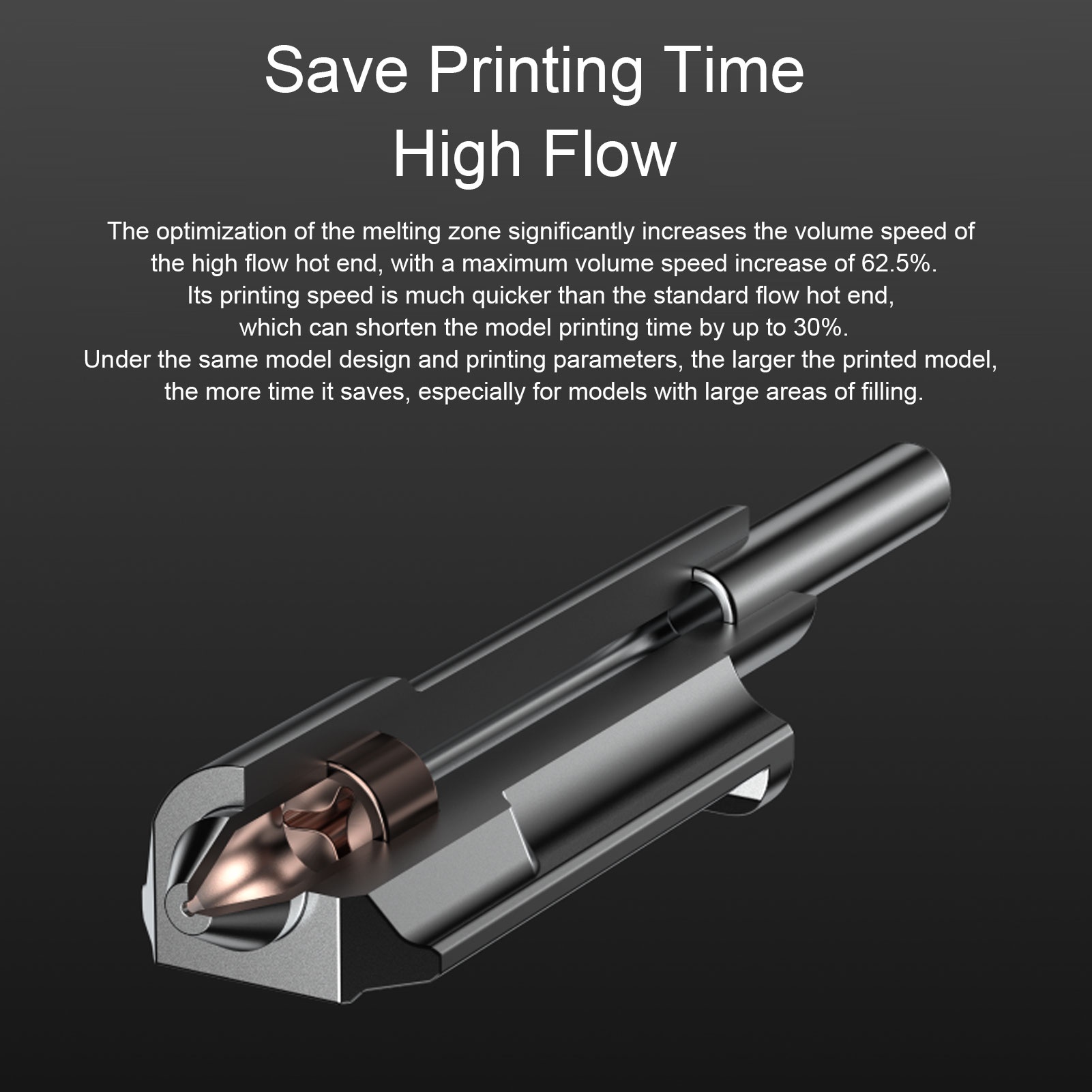 High Flow Hotend Replacement f - Hotend 0.4Mm recension och pris