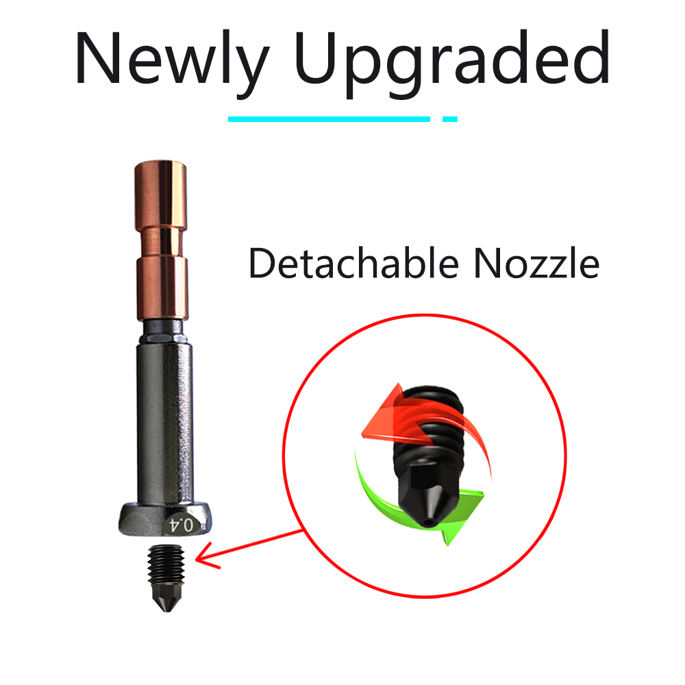 Upgrade Nozzle For Anycubic Ko - Hotend 0.4Mm recension och pris