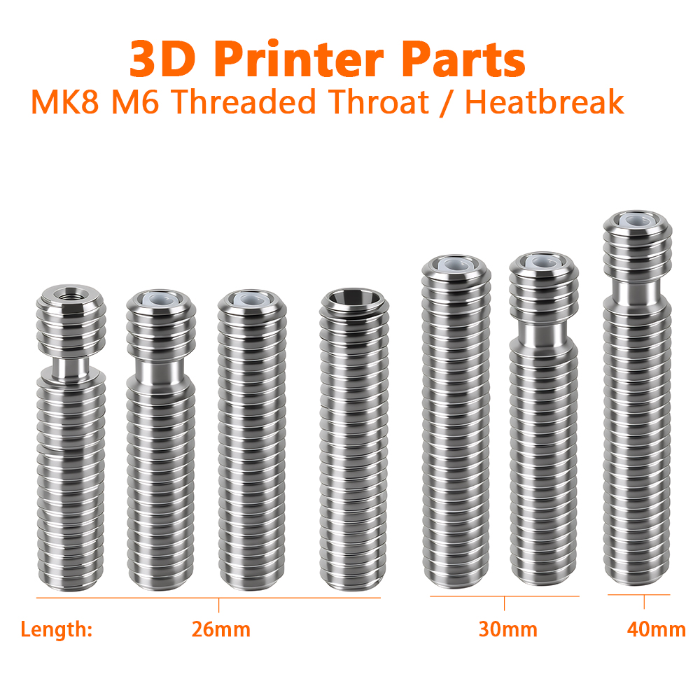 M6 Throat 26 mm 30 mm 40 mm Le - Direct Drive Extruder recension och pris