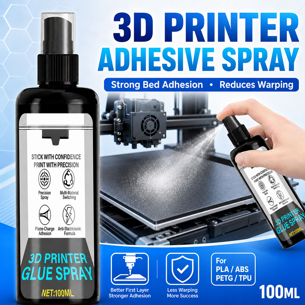 100/200ml Strong 3D Printer Ad - Petg Filament recension och pris