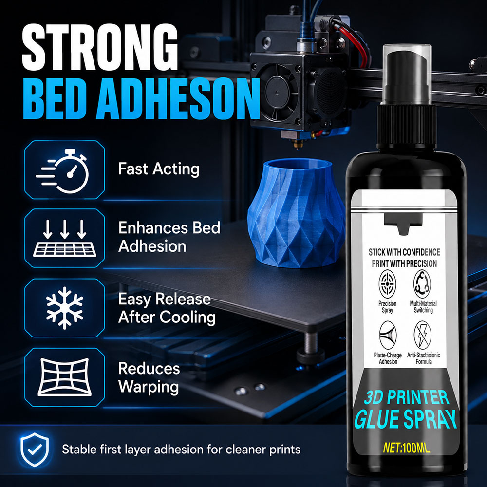 100/200ml Strong 3D Printer Ad - Petg Filament recension och pris