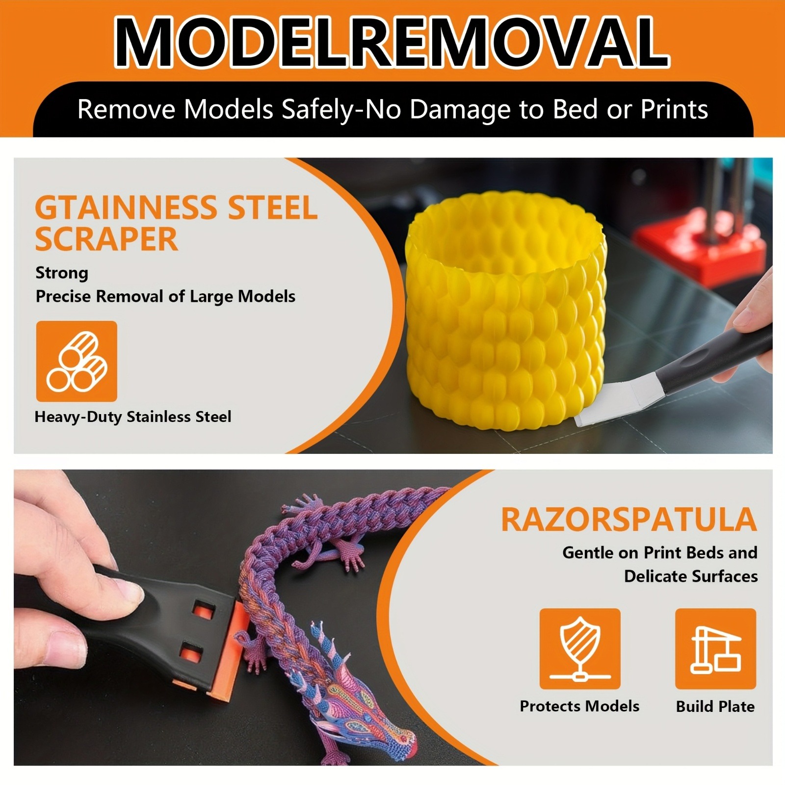 3D Printer Tools Kit, 33pcs 3D - Fdm Printer recension och pris