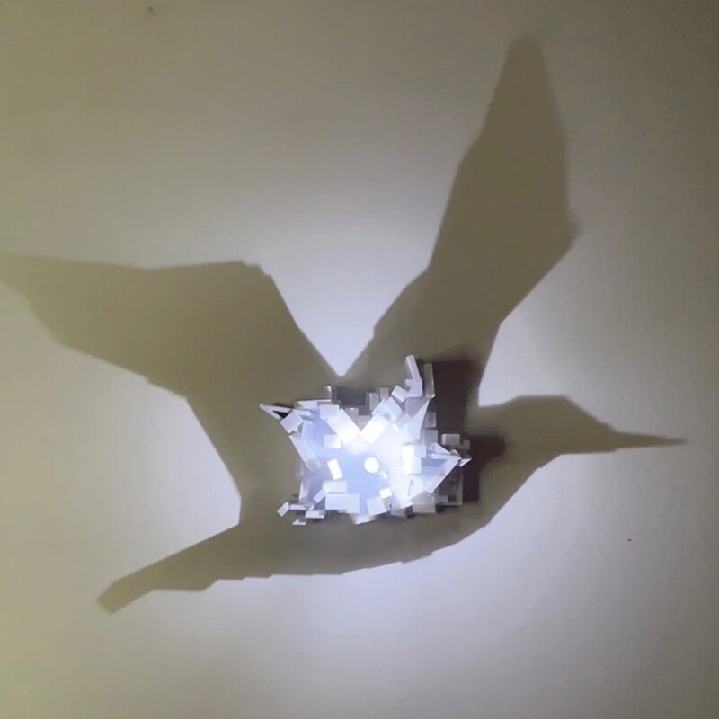 Dropshipping 3D Light Shadow N - Glass Bed recension och pris