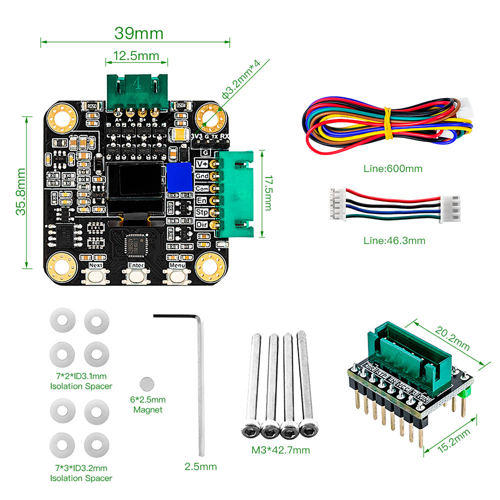 Makerbase MKS SERVO42C PCBA NE - Mks Sgen recension och pris