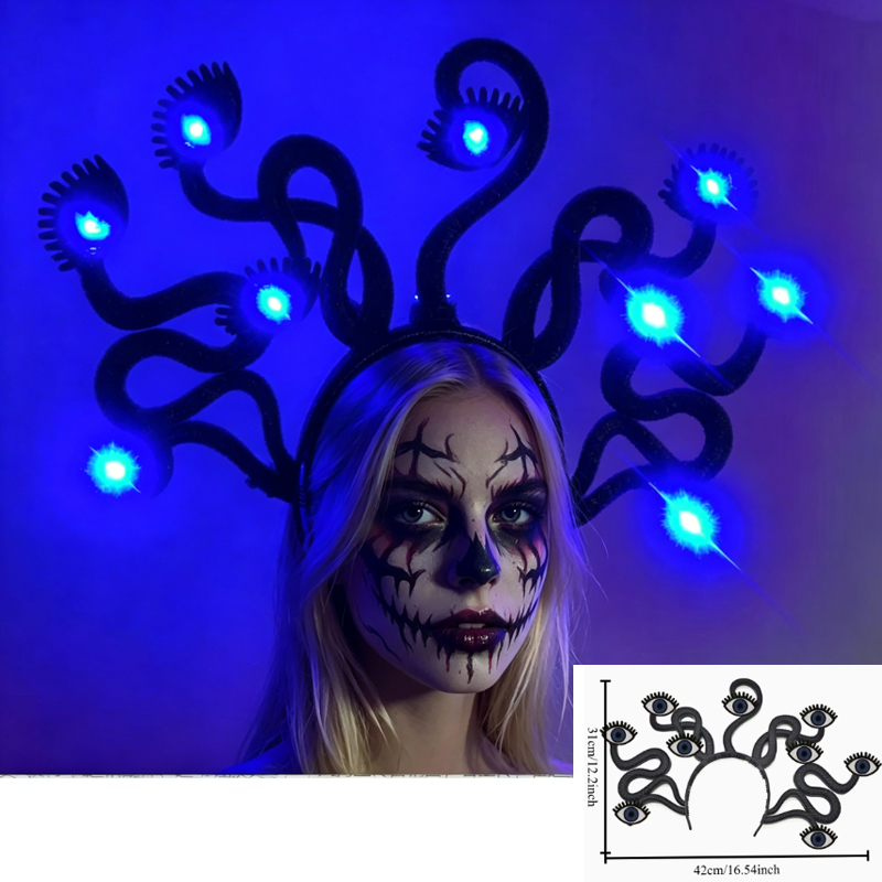 Light Up Multi Evil Eye Snake  - Cobra Extruder recension och pris