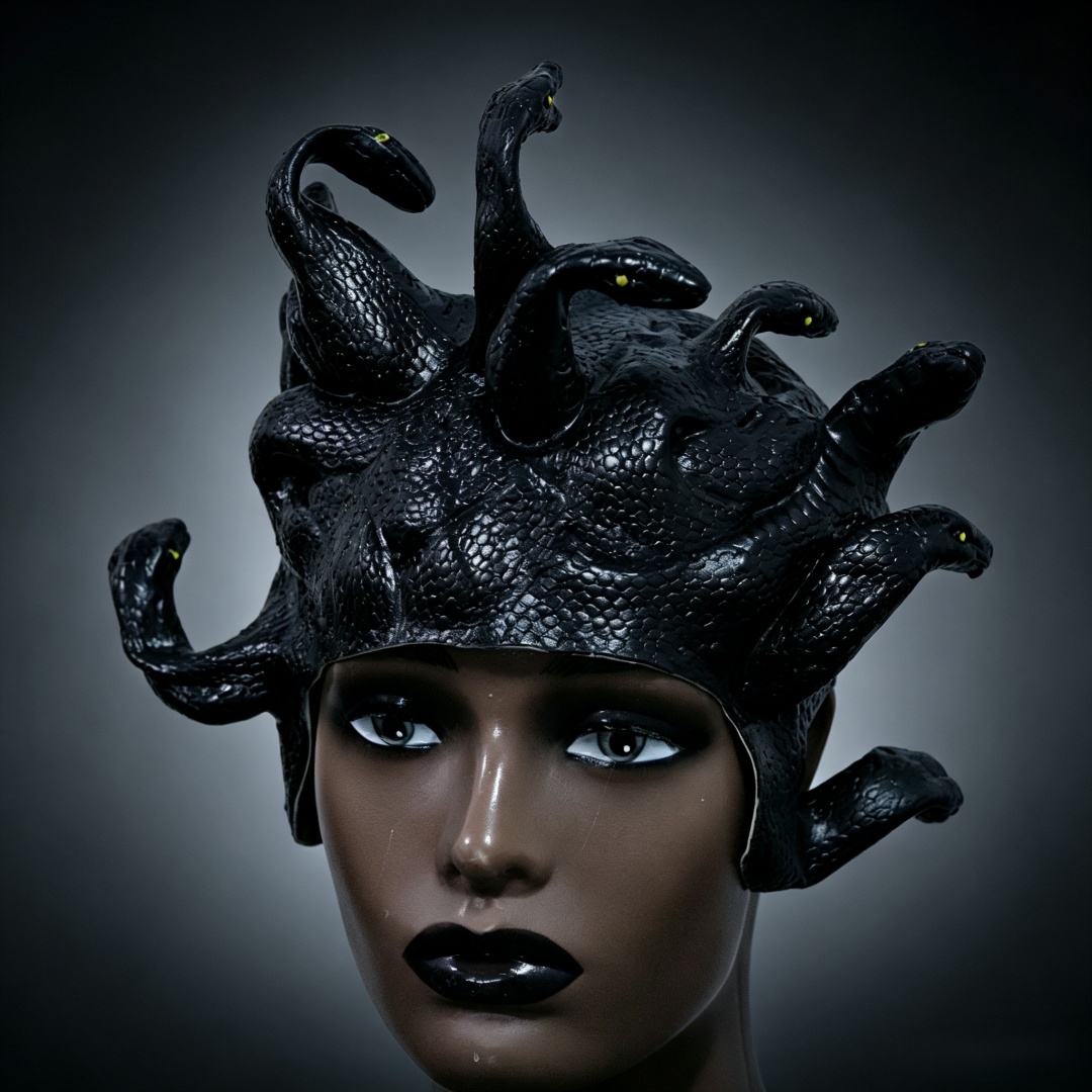 Medusa latex wig mask,Horror s - Cobra Extruder recension och pris