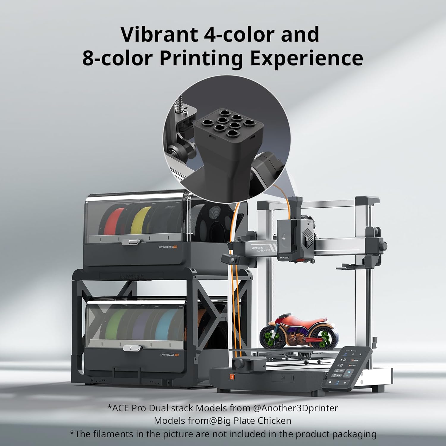 Smart Multicolor Printing for  - 3D Printer recension och pris