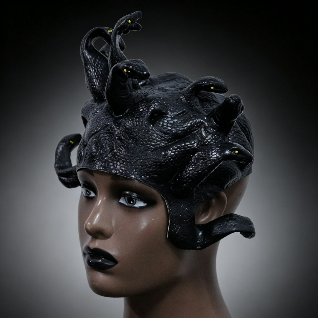 Snake Shaped Wig Mask For Wome - Cobra Extruder recension och pris