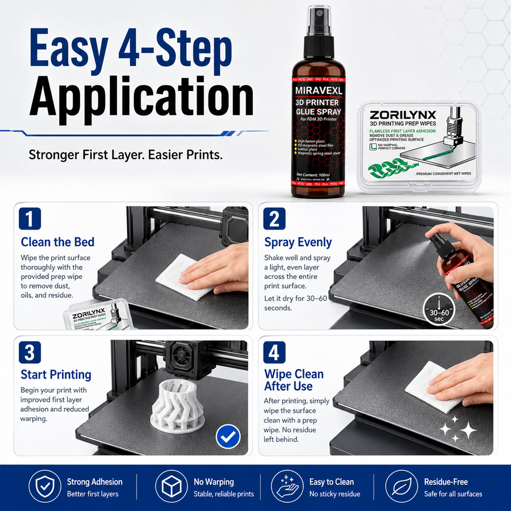 Anti-Warping 3D Printer Glue S - Petg Filament recension och pris