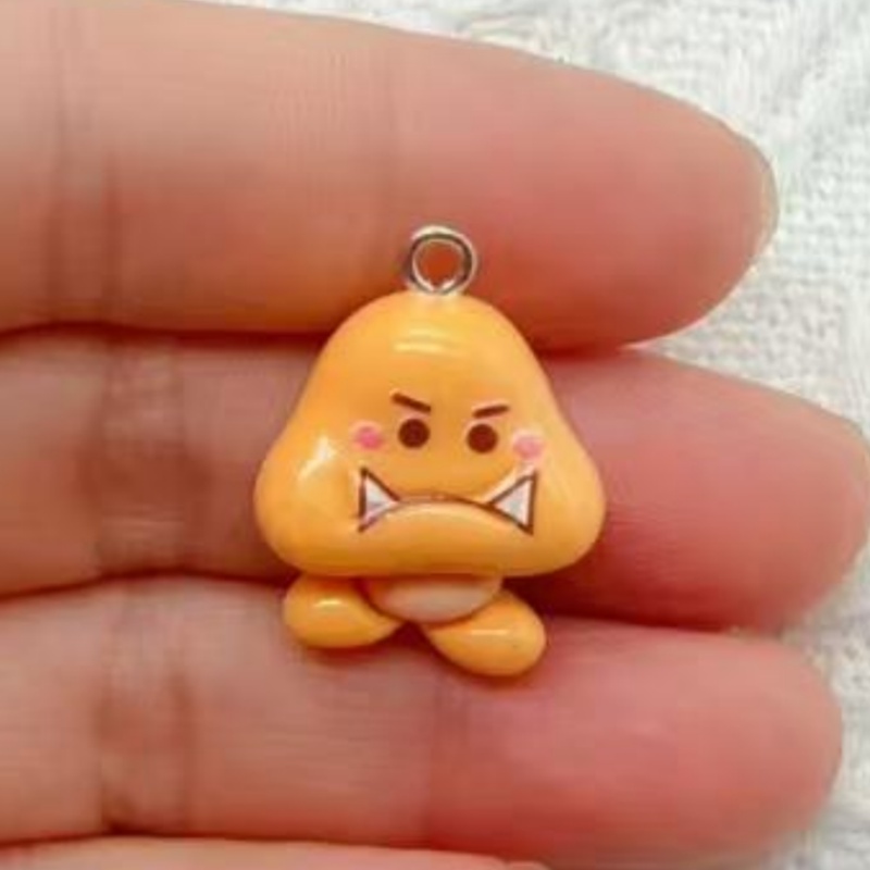 10pcs resin cartoon pendant, D - Resin recension och pris