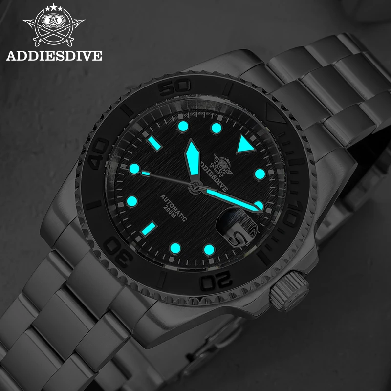 ADDIESDIVE AD2087 Men Watch Wa - Glass Bed recension och pris
