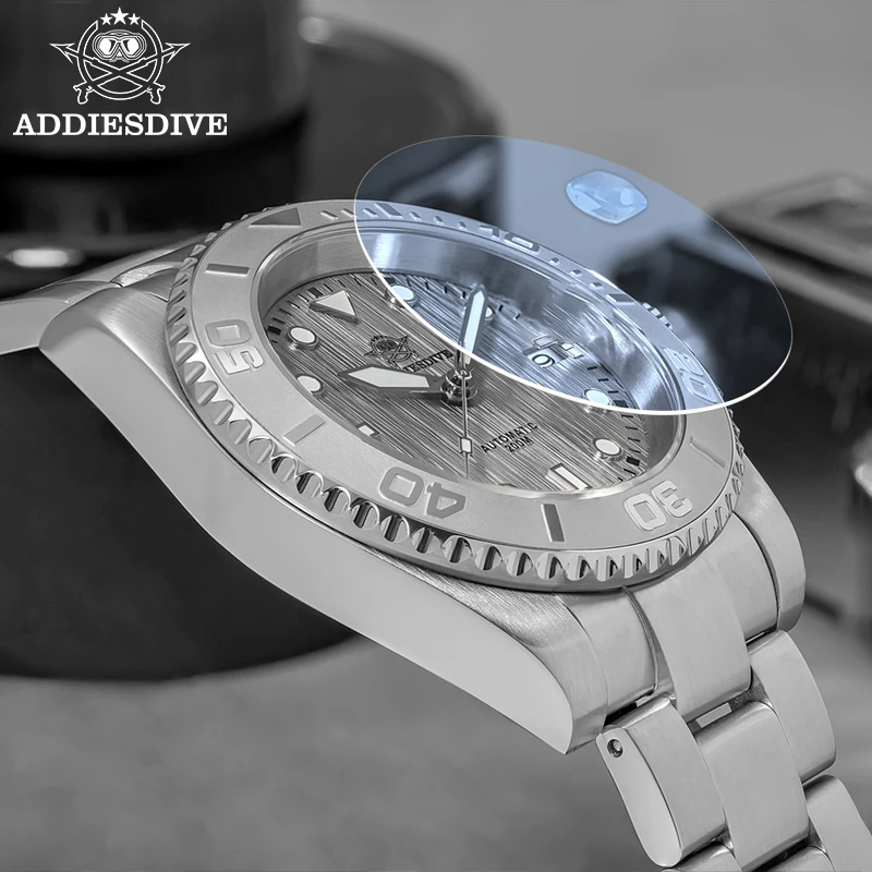 ADDIESDIVE AD2087 Men Watch Wa - Glass Bed recension och pris